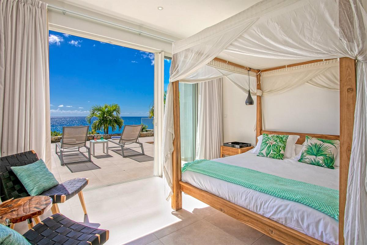 Location villa St Martin - Chambre 3